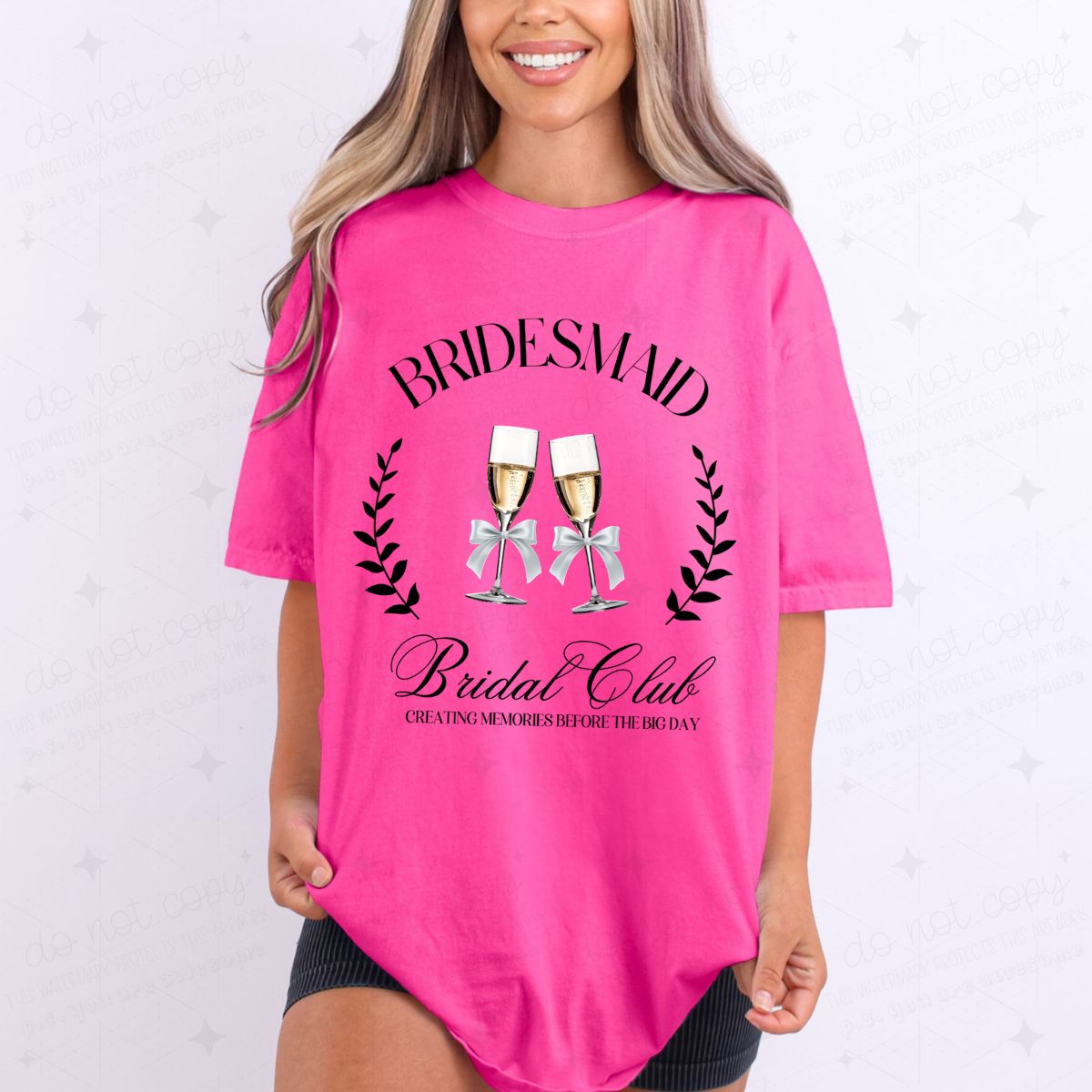 COQUETTE BRIDESMAID - DTF TRANSFER