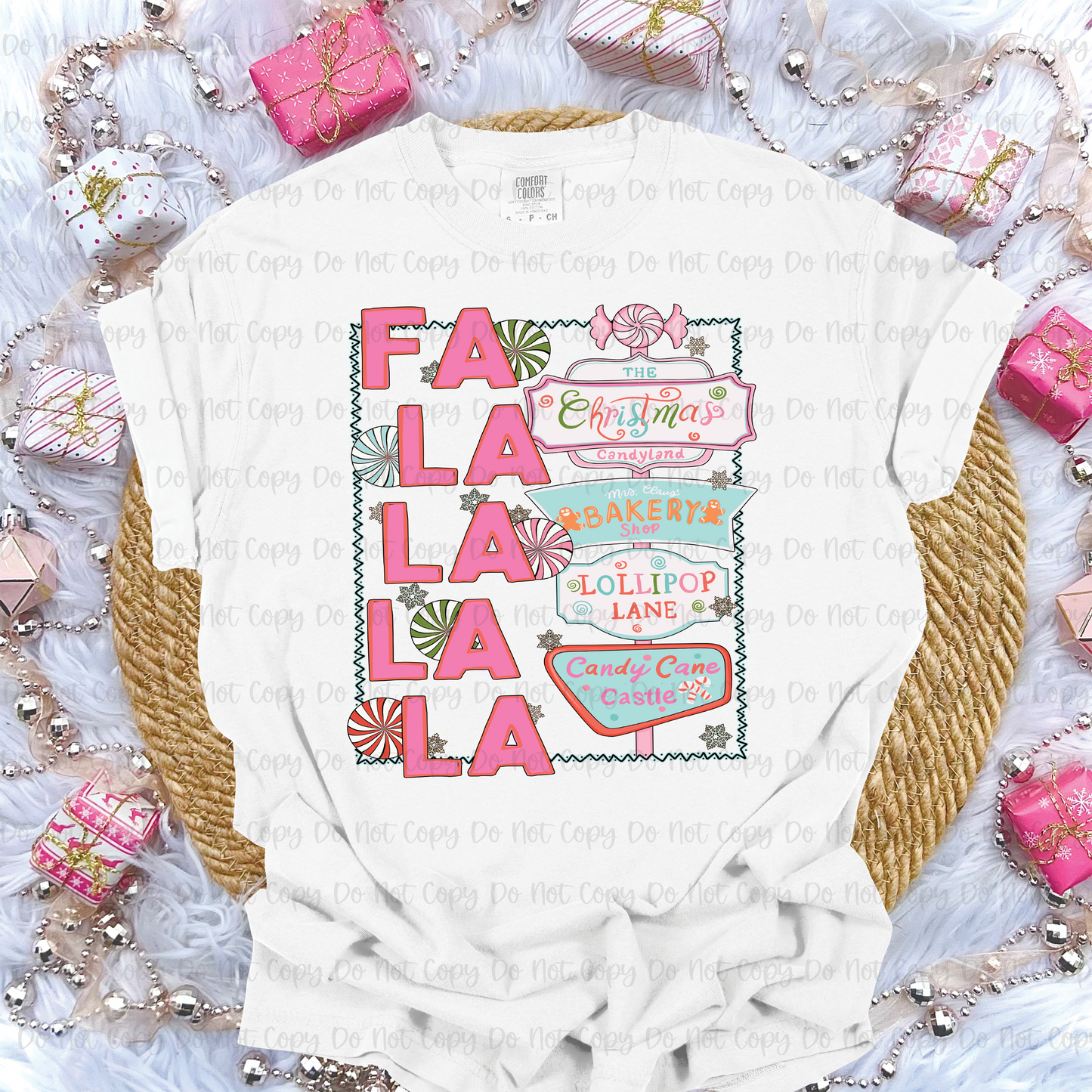 FA LA LA LA LA - DTF TRANSFER