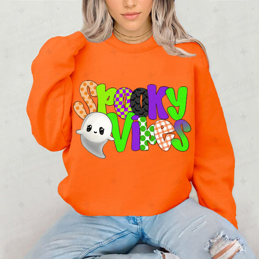 SPOOKY VIBES - DTF TRANSFER