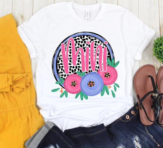 DOT & FLORAL MINI - DTF TRANSFER