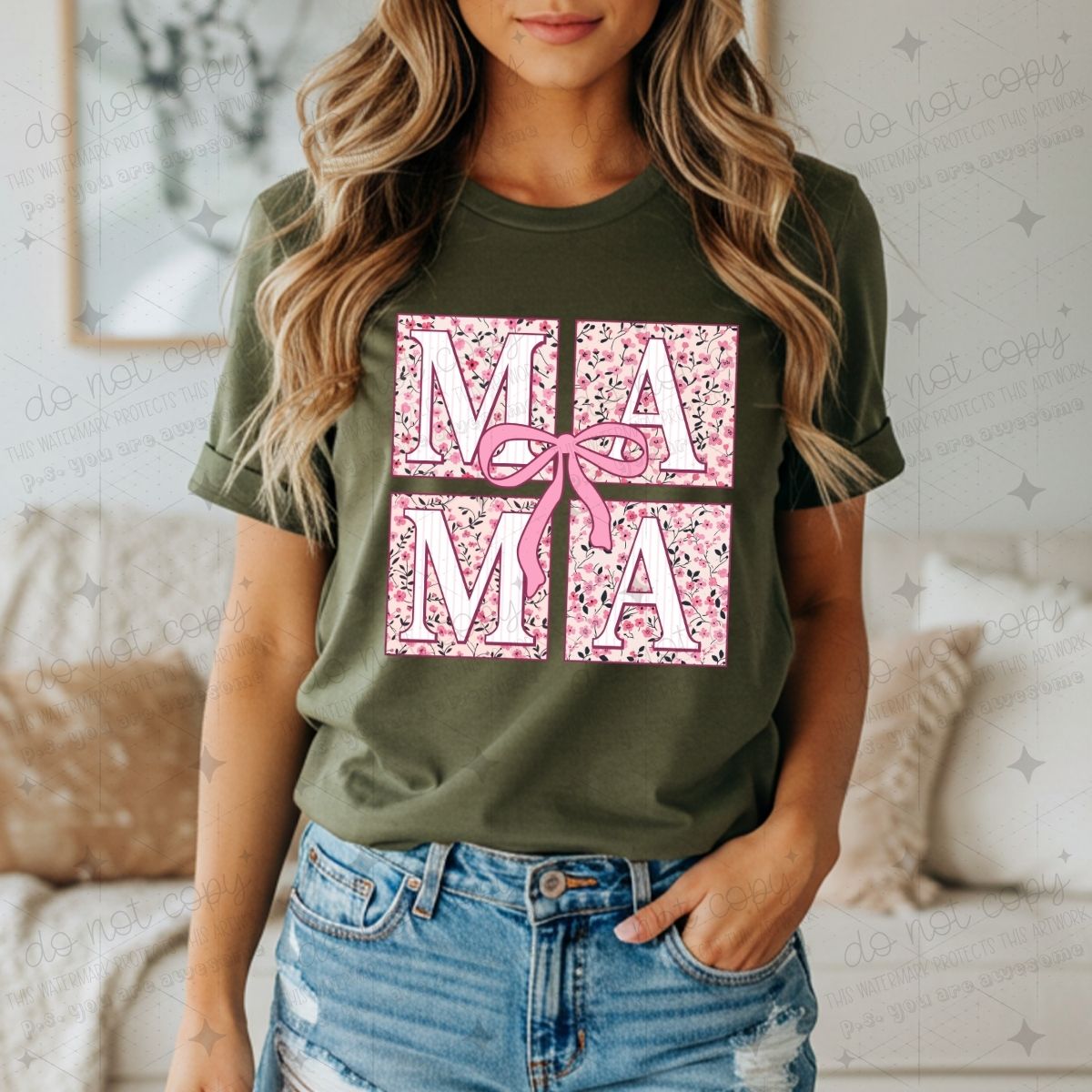 COQUETTE MAMA - DTF TRANSFER