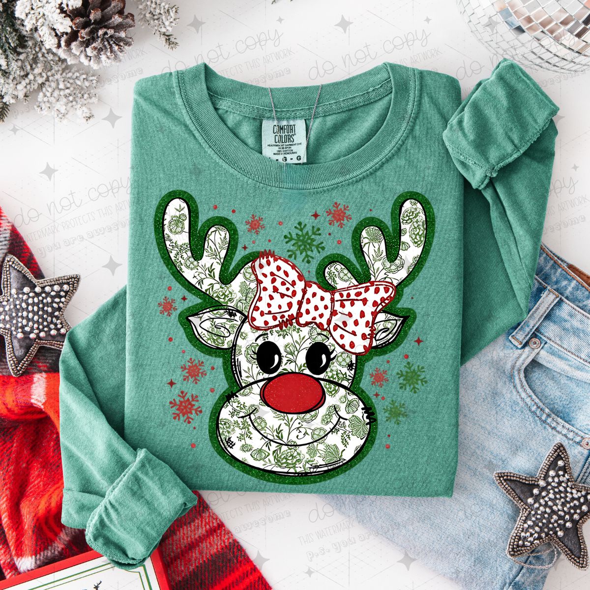 COQUETTE REINDEER - DTF TRANSFER