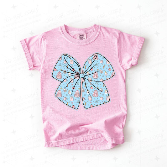 COQUETTE BACK TO SCHOOL BOW - DTF TRANSFER