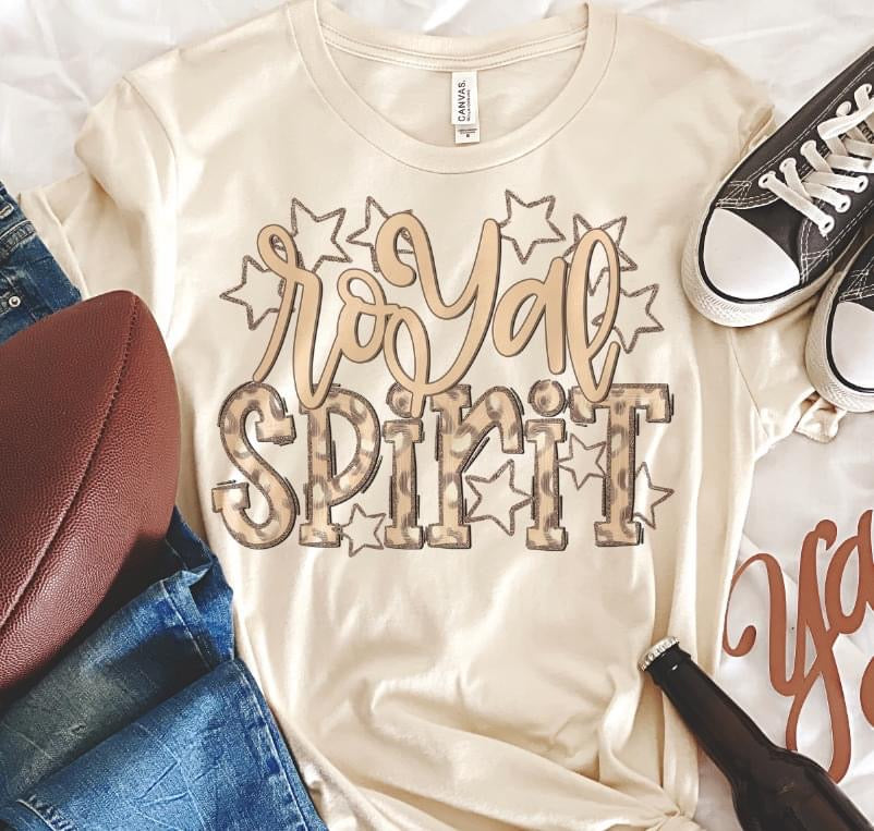 NEUTRAL LEOPARD MASCOTS - DTF TRANSFER