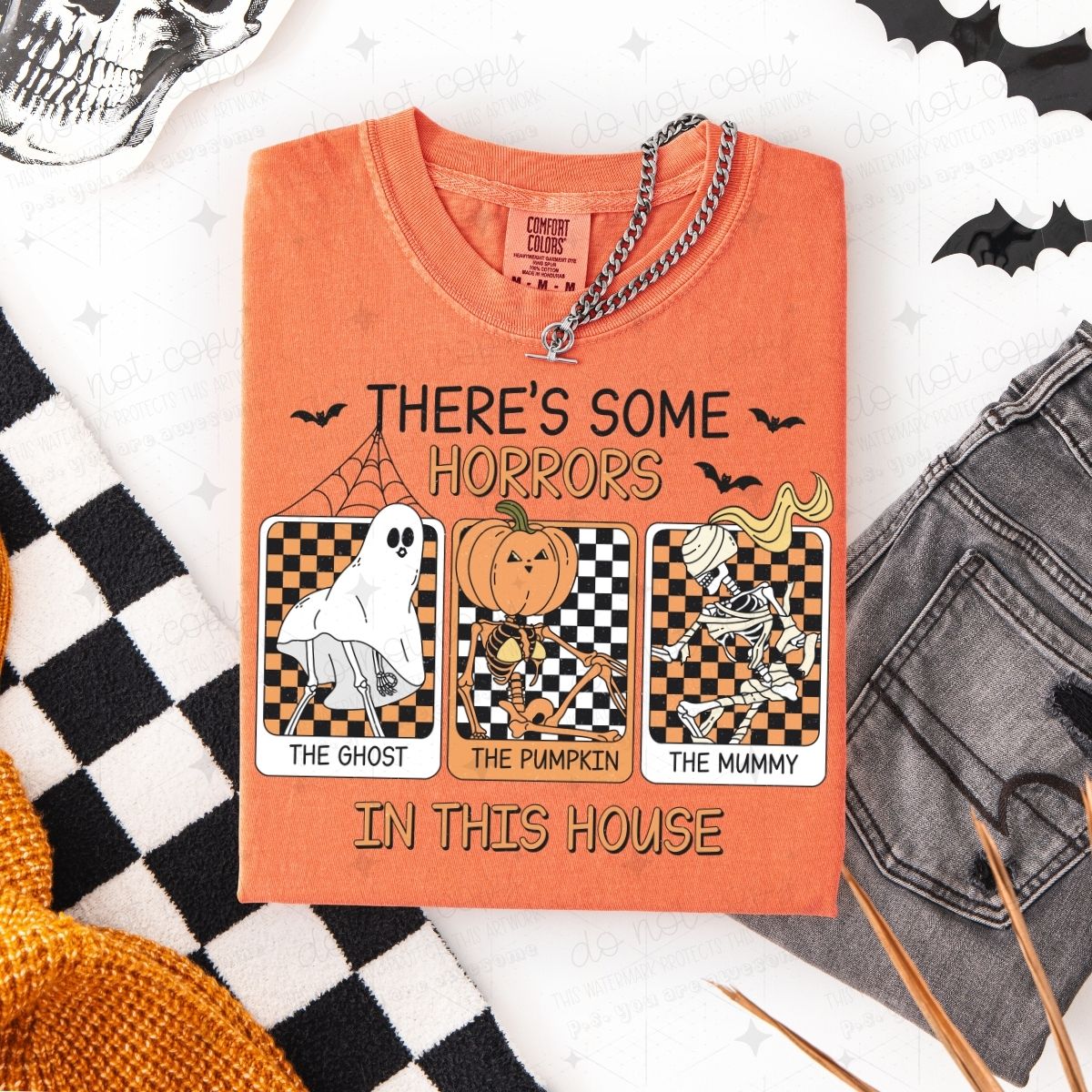 THERE'S SOME HORRORS IN THIS HOUSE - DTF TRANSFER