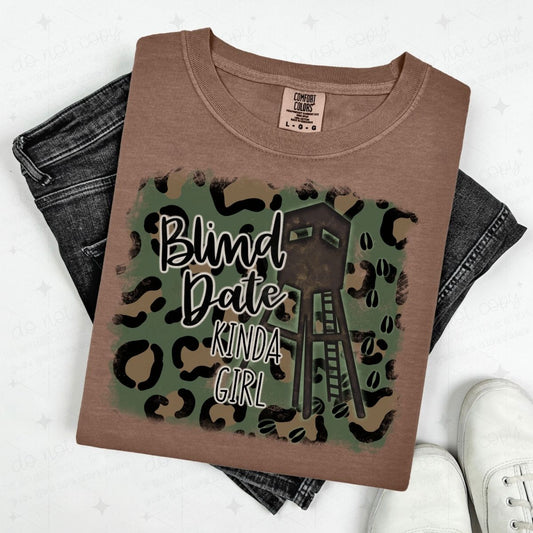 BLIND DATE KINDA GIRL - DTF TRANSFER