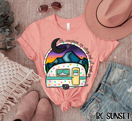 THE MOUNTAINS ARE CALLING *OLLIE & CO. EXCLUSIVE* - DTF TRANSFER