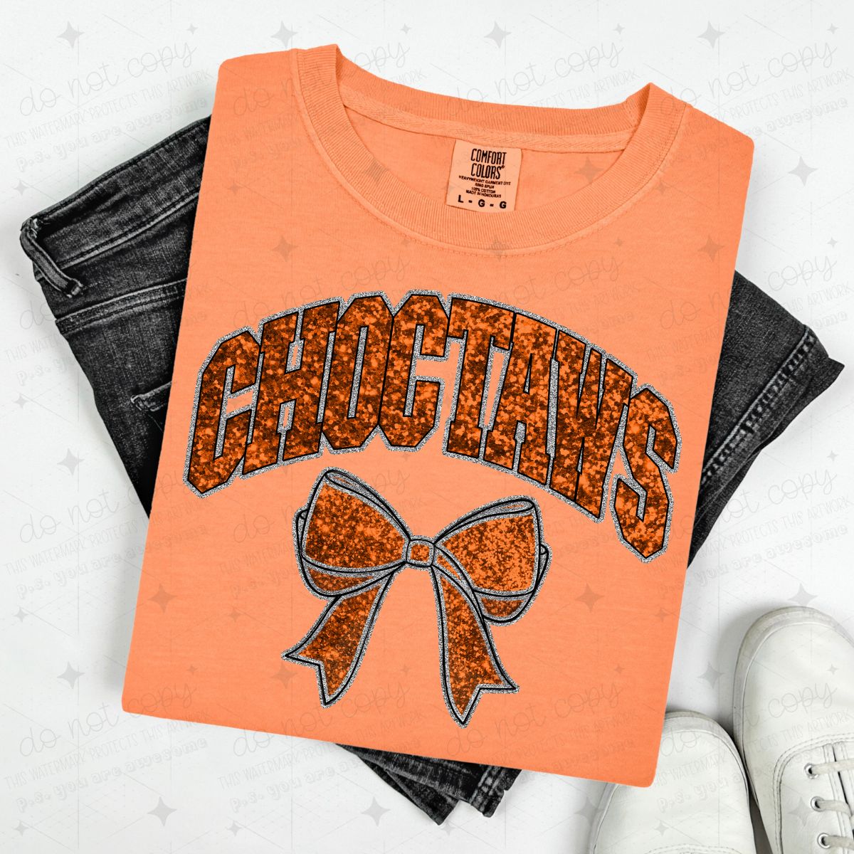 COQUETTE MASCOTS - FAUX SEQUIN - DTF TRANSFER