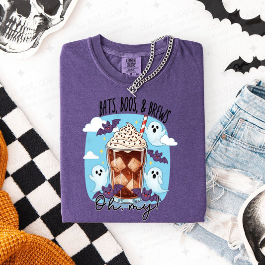 BATS,BOOS, & BREWS OH MY! - DTF TRANSFER