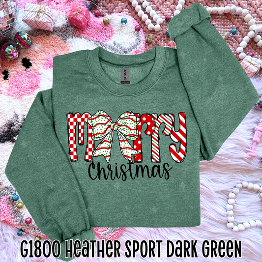 MERRY CHRISTMAS - DTF TRANSFER