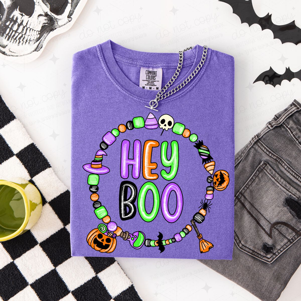 HEY BOO - DTF TRANSFER