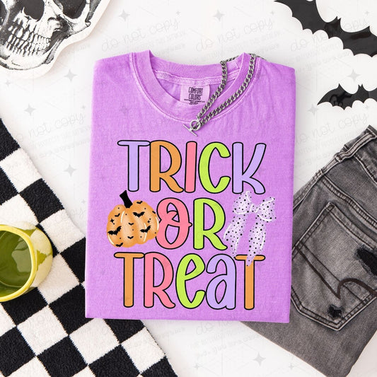 COQUETTE TRICK OR TREAT - DTF TRANSFER