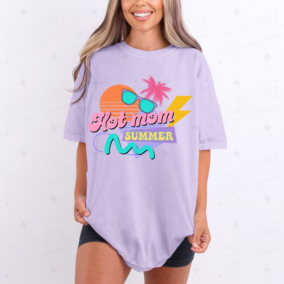 HOT MOM SUMMER - DTF TRANSFER