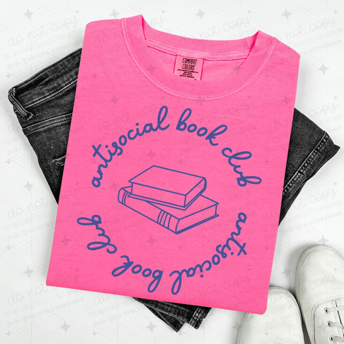 ANTISOCIAL BOOK CLUB - DTF TRANSFER