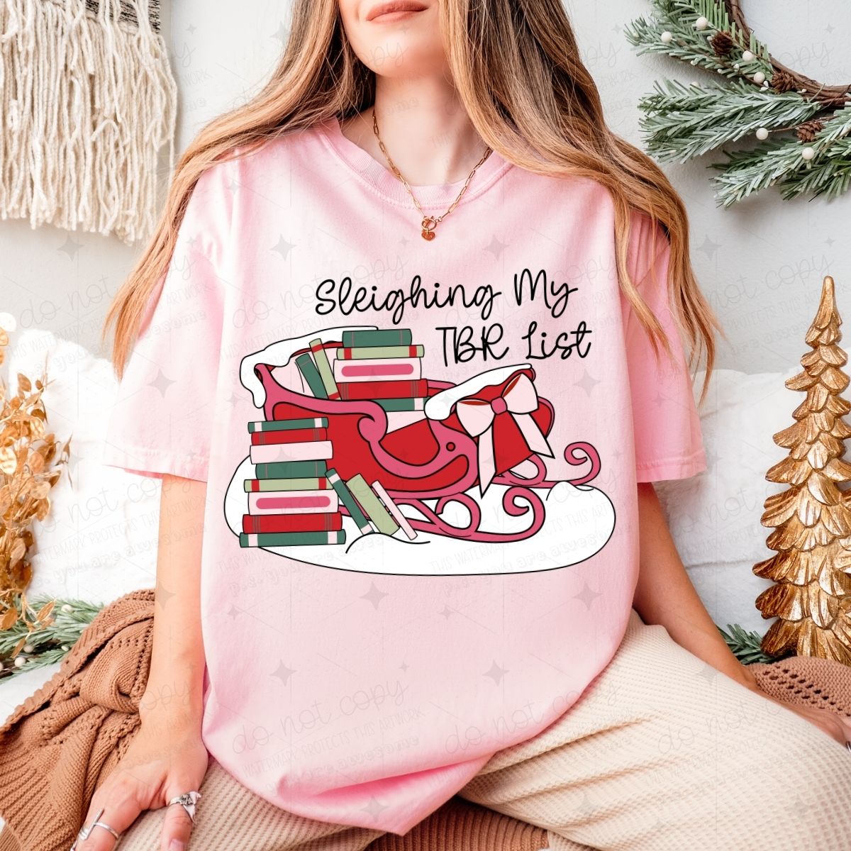 SLEIGHING MY TBR LIST - DTF TRANSFER