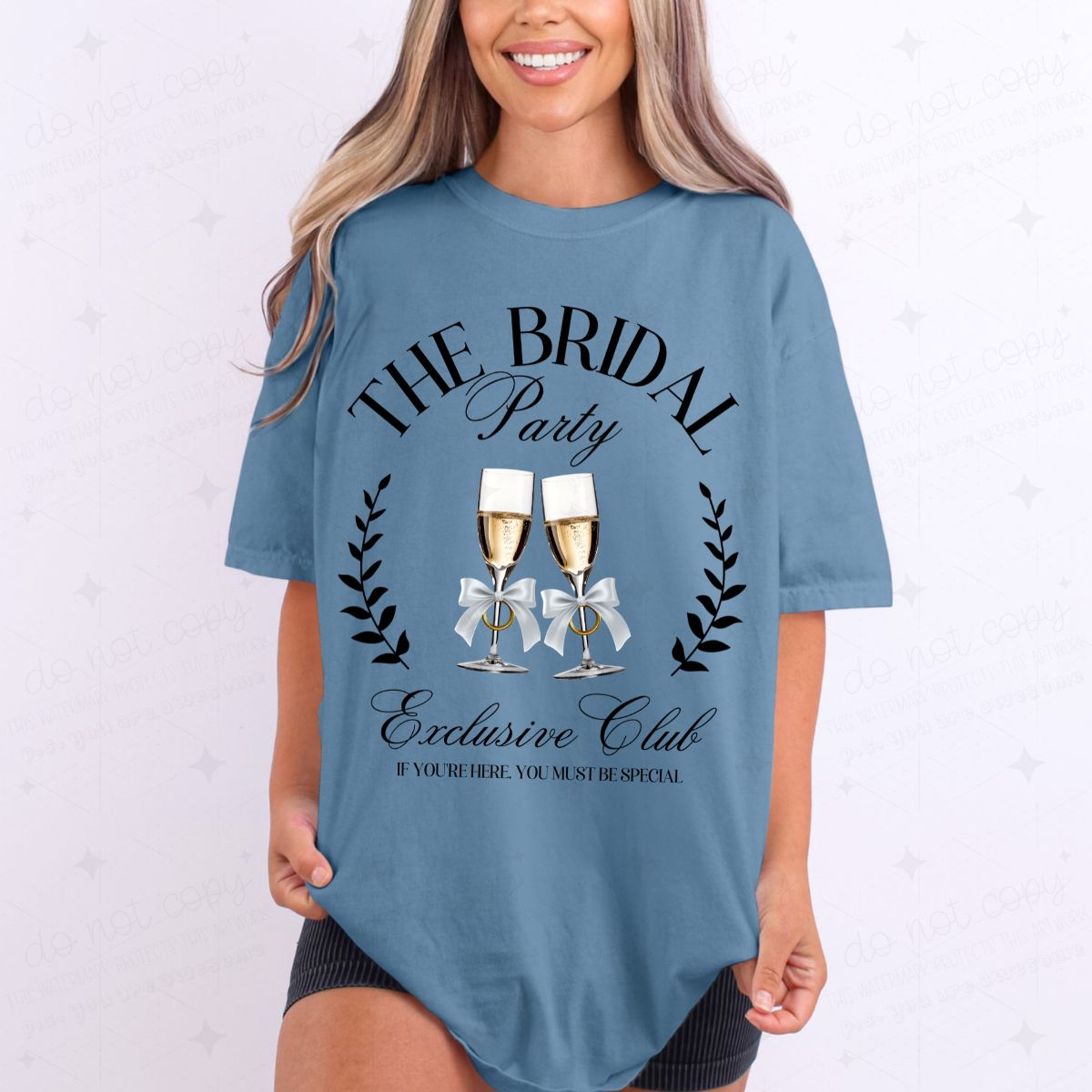 COQUETTE THE BRIDAL PARTY W/ GLASSES - DTF TRANSFER