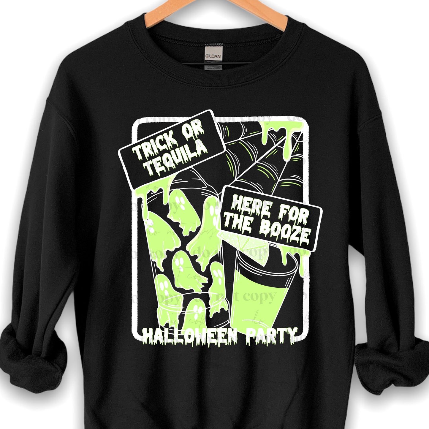 HERE FOR THE BOOZE - DTF TRANSFER