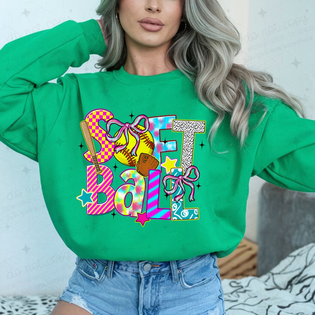 COQUETTE SOFTBALL - DTF TRANSFER