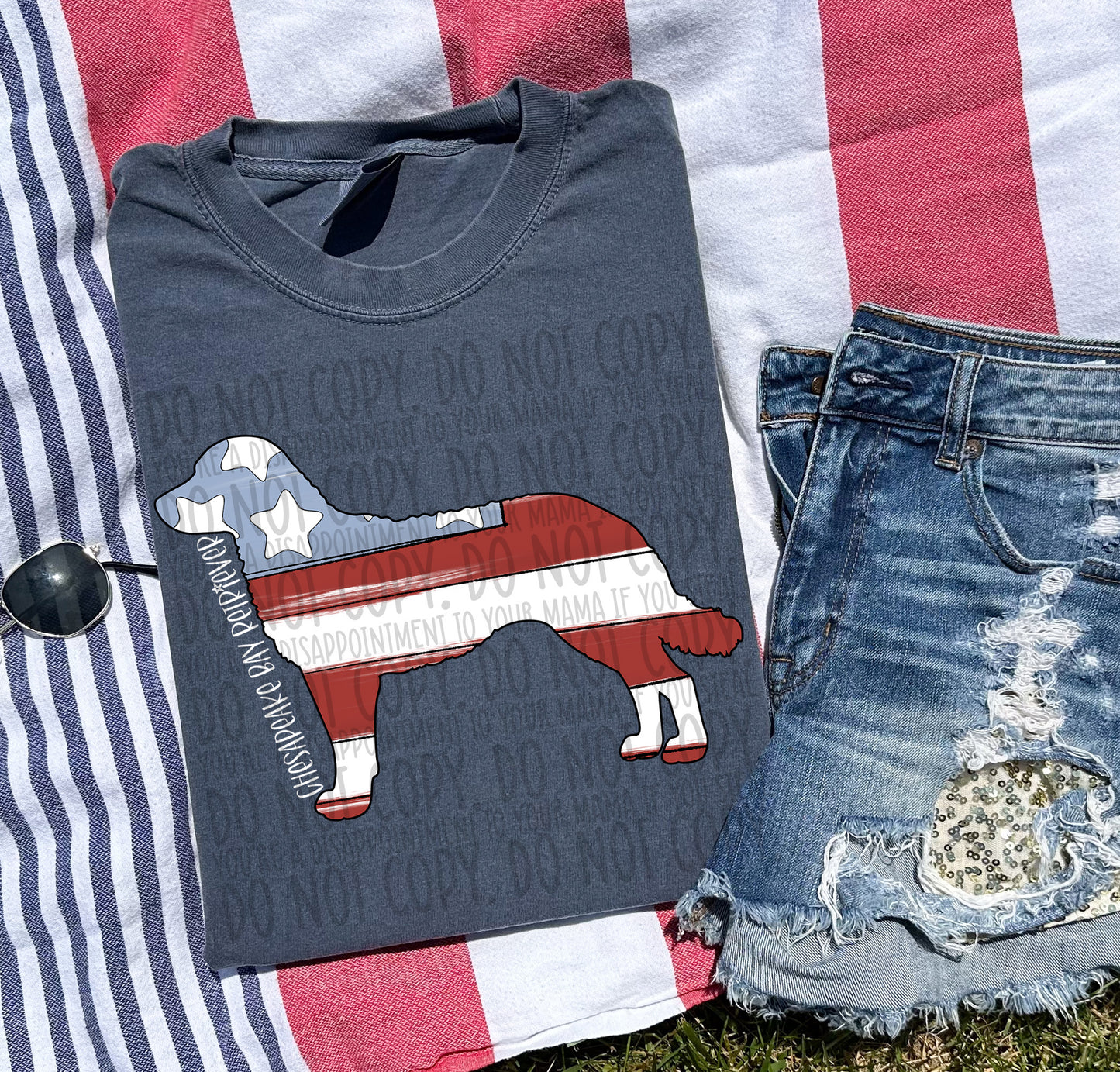 PATRIOTIC DOGS - DTF TRANSFER