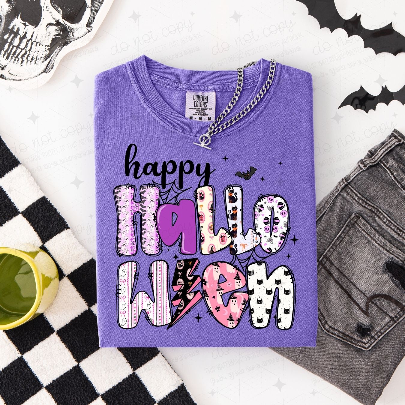 HAPPY HALLOWEEN - DTF TRANSFER