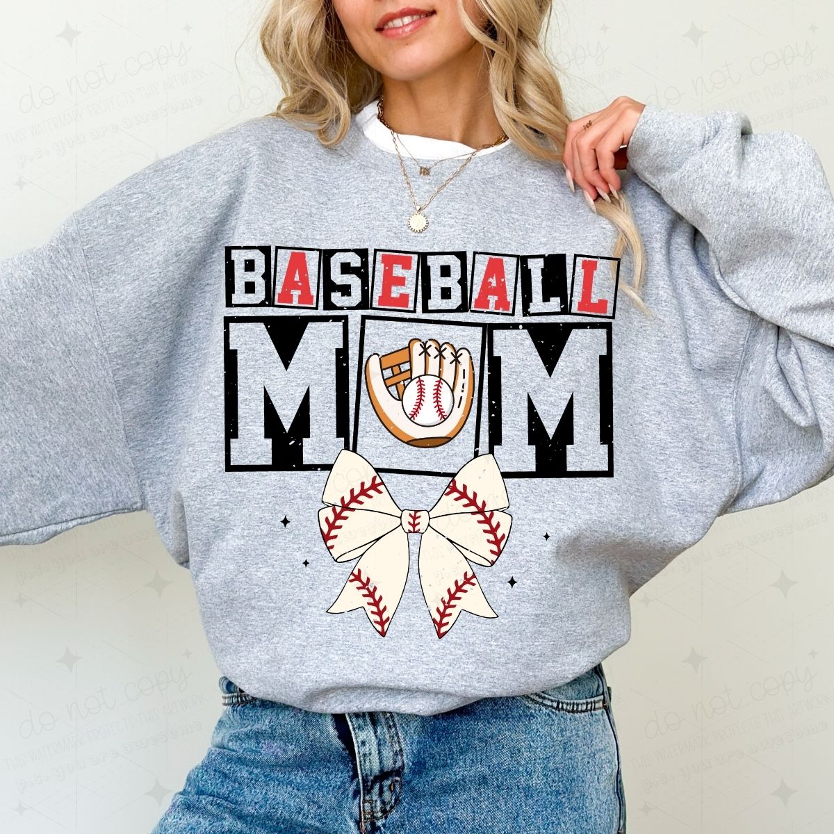 COQUETTE BASEBALL MOM - DTF TRANSFER
