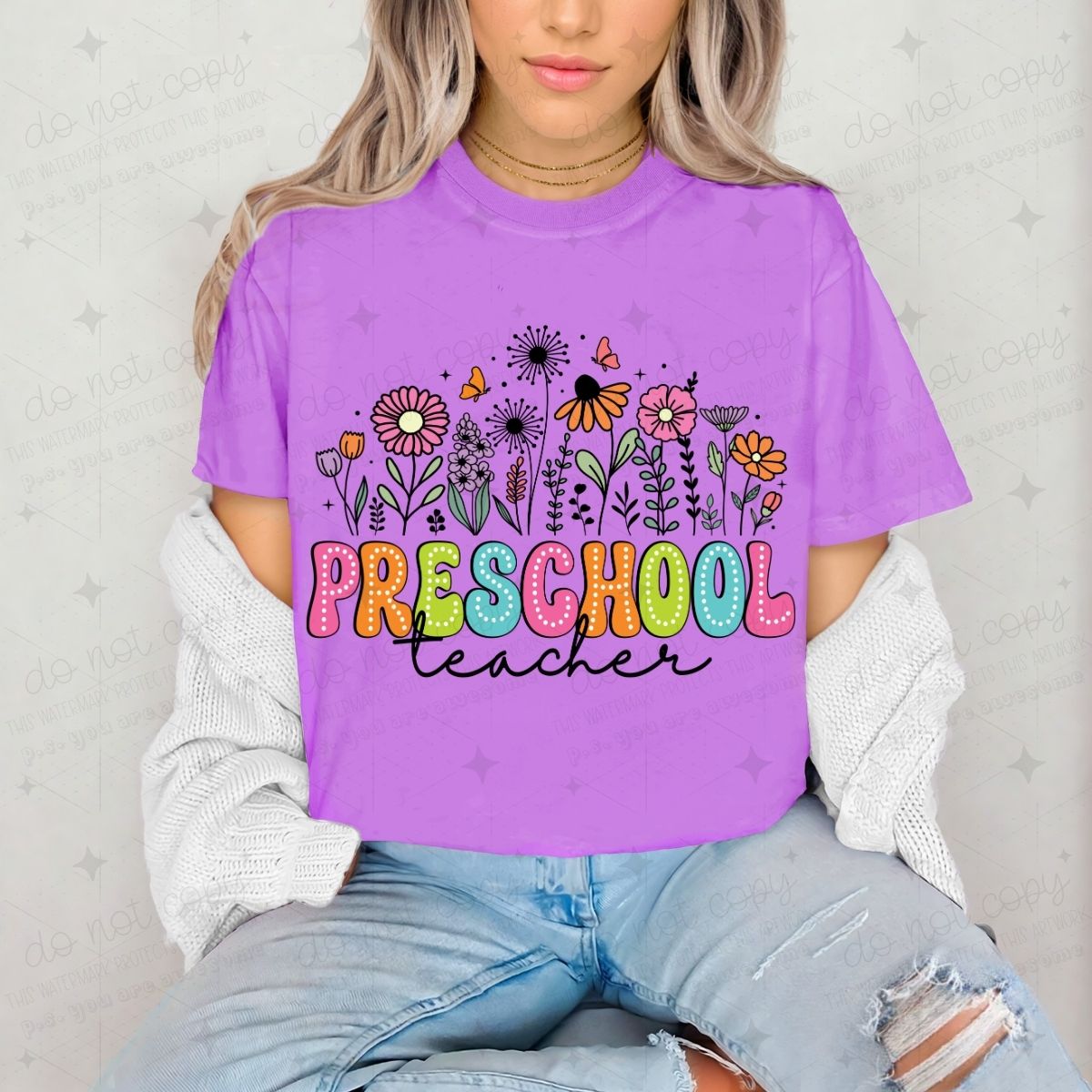 PRESCHOOL TEACHER - DTF TRANSFER