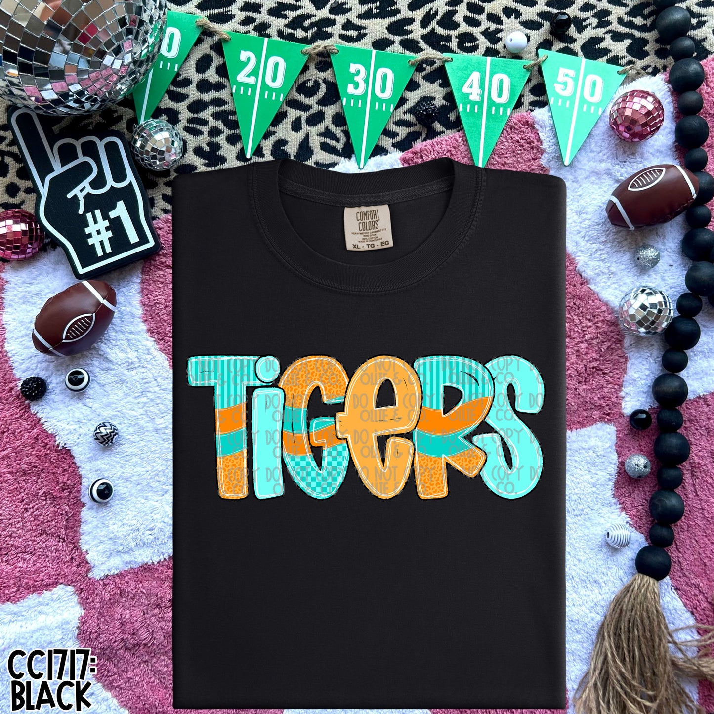 SCHOOL SPIRIT BRIGHT ALPHA - MOCKUP ONLY