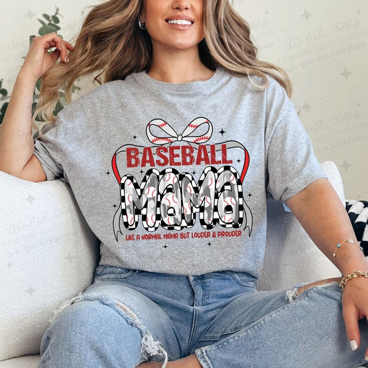 COQUETTE BASEBALL MAMA - DTF TRANSFER