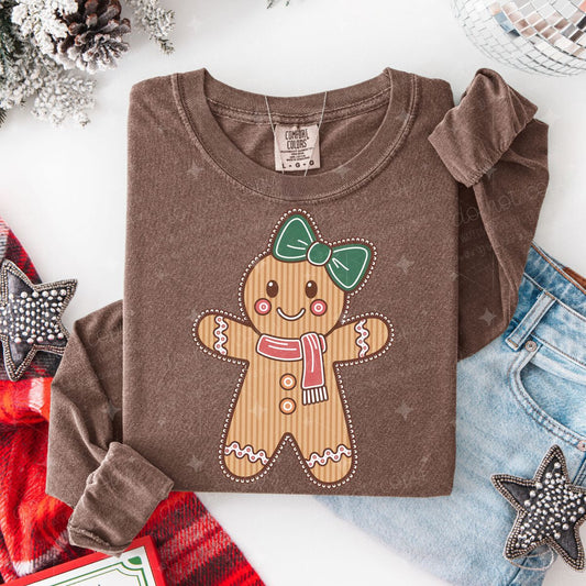 COQUETTE GINGERBREAD GIRL - DTF TRANSFER