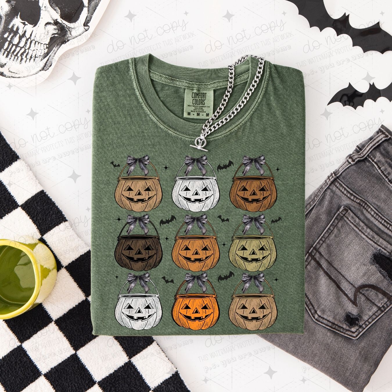 COQUETTE JACK O LANTERN BUCKETS - DTF TRANSFER