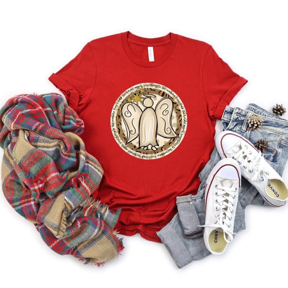 HARK THE HERALD ANGELS SING - DTF TRANSFER