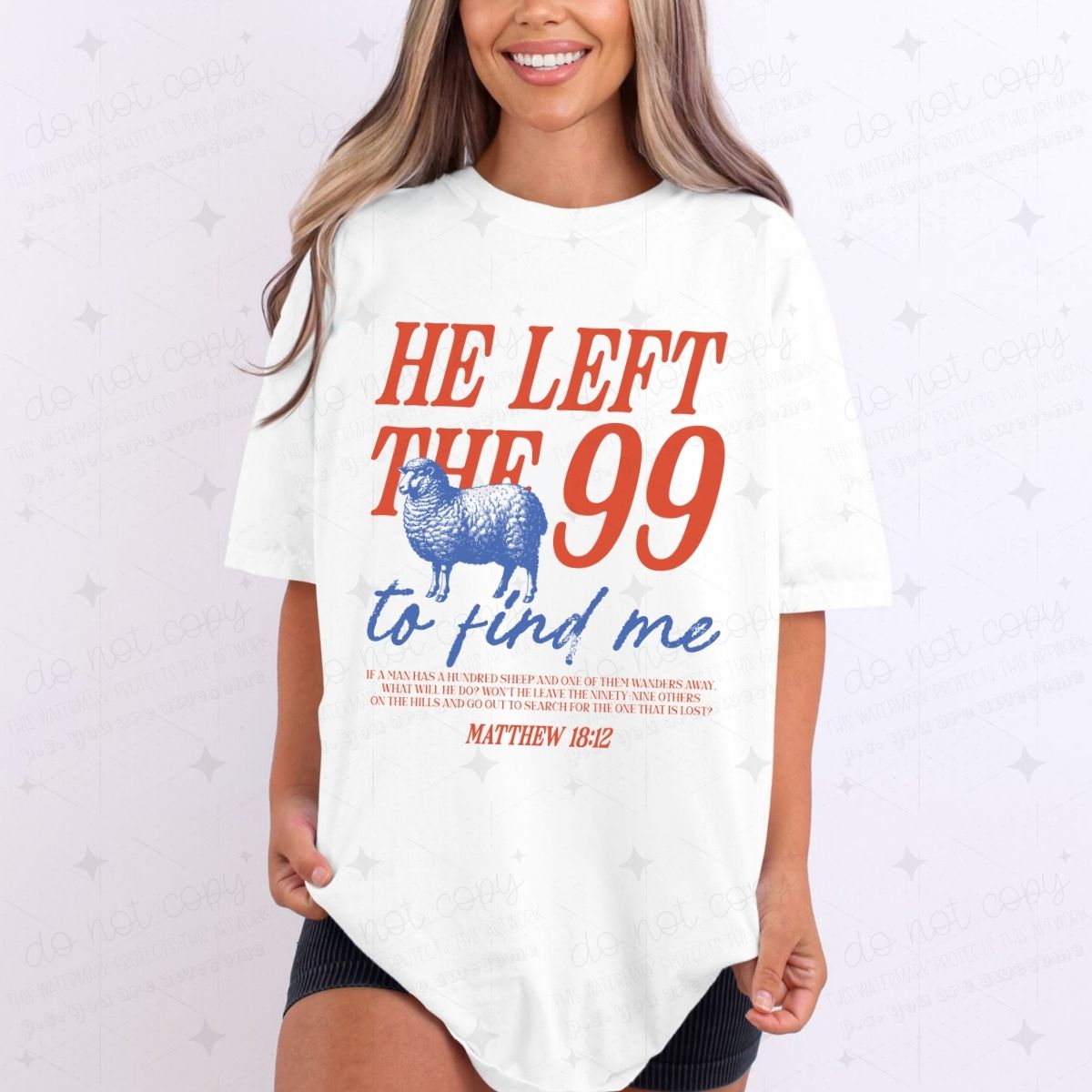 HE LEFT THE 99 TO FIND ME - DTF TRANSFER