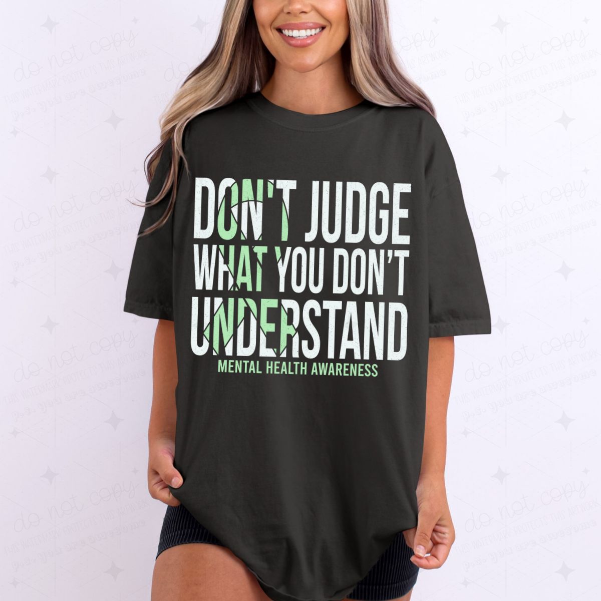 MENTAL HEALTH AWARENESS - DTF TRANSFER