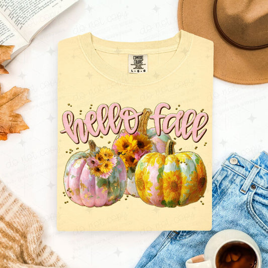 HELLO FALL - DTF TRANSFER