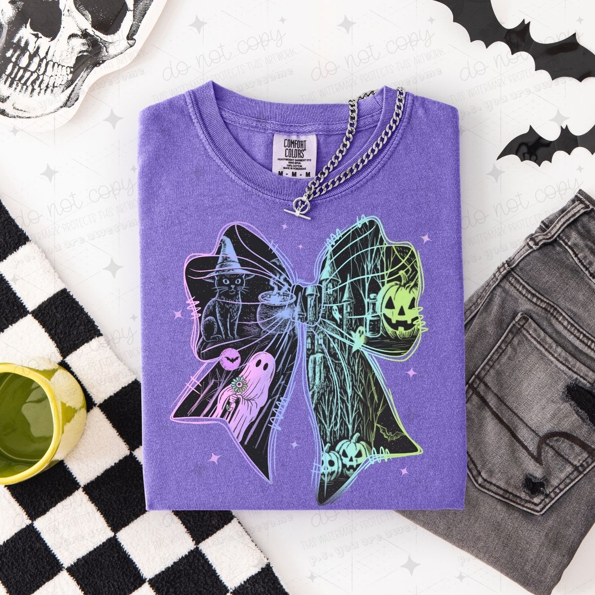 COQUETTE HALLOWEEN BOW - DTF TRANSFER