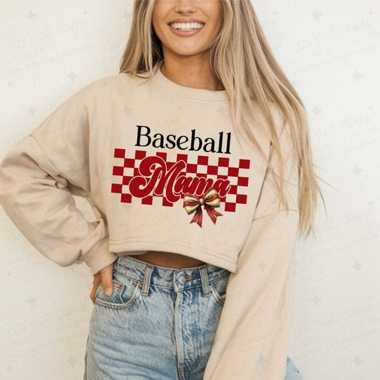 COQUETTE BASEBALL MAMA - DTF TRANSFER