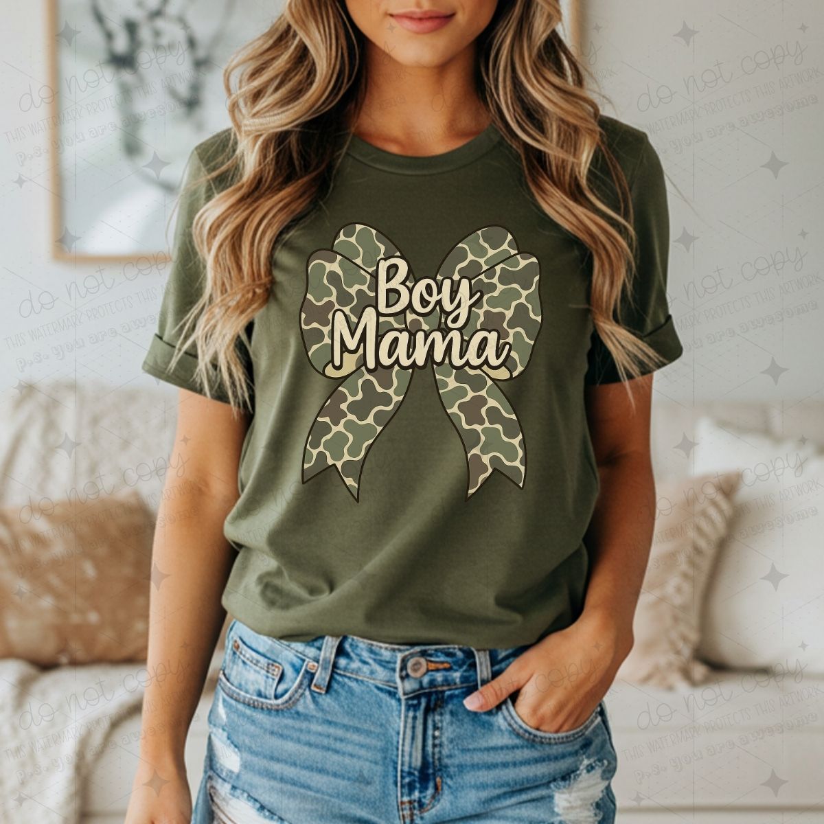 COQUETTE BOY MAMA - DTF TRANSFER