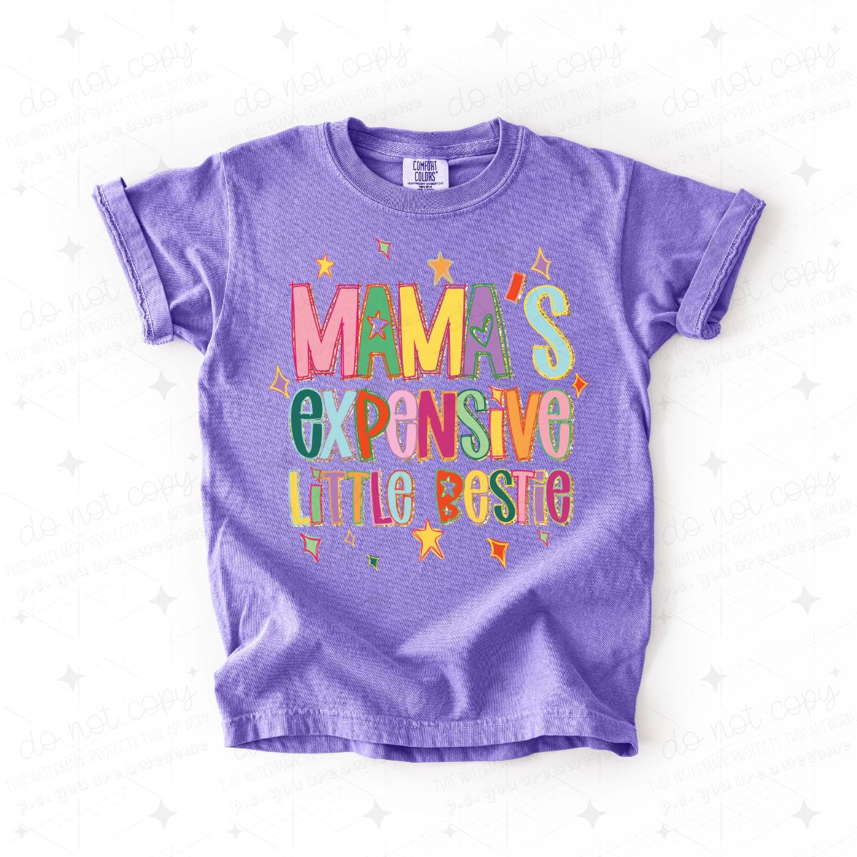 MAMA'S EXPENSIVE LITTLE BESTIE - DTF TRANSFER