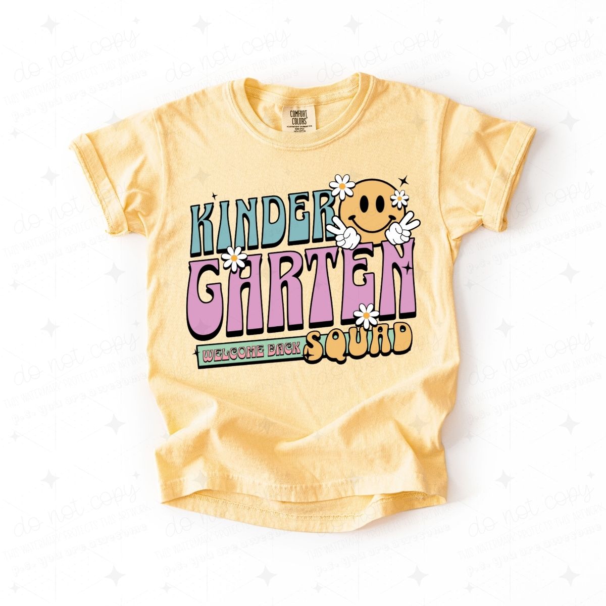 KINDERGARTEN WELCOME BACK SQUAD - DTF TRANSFER