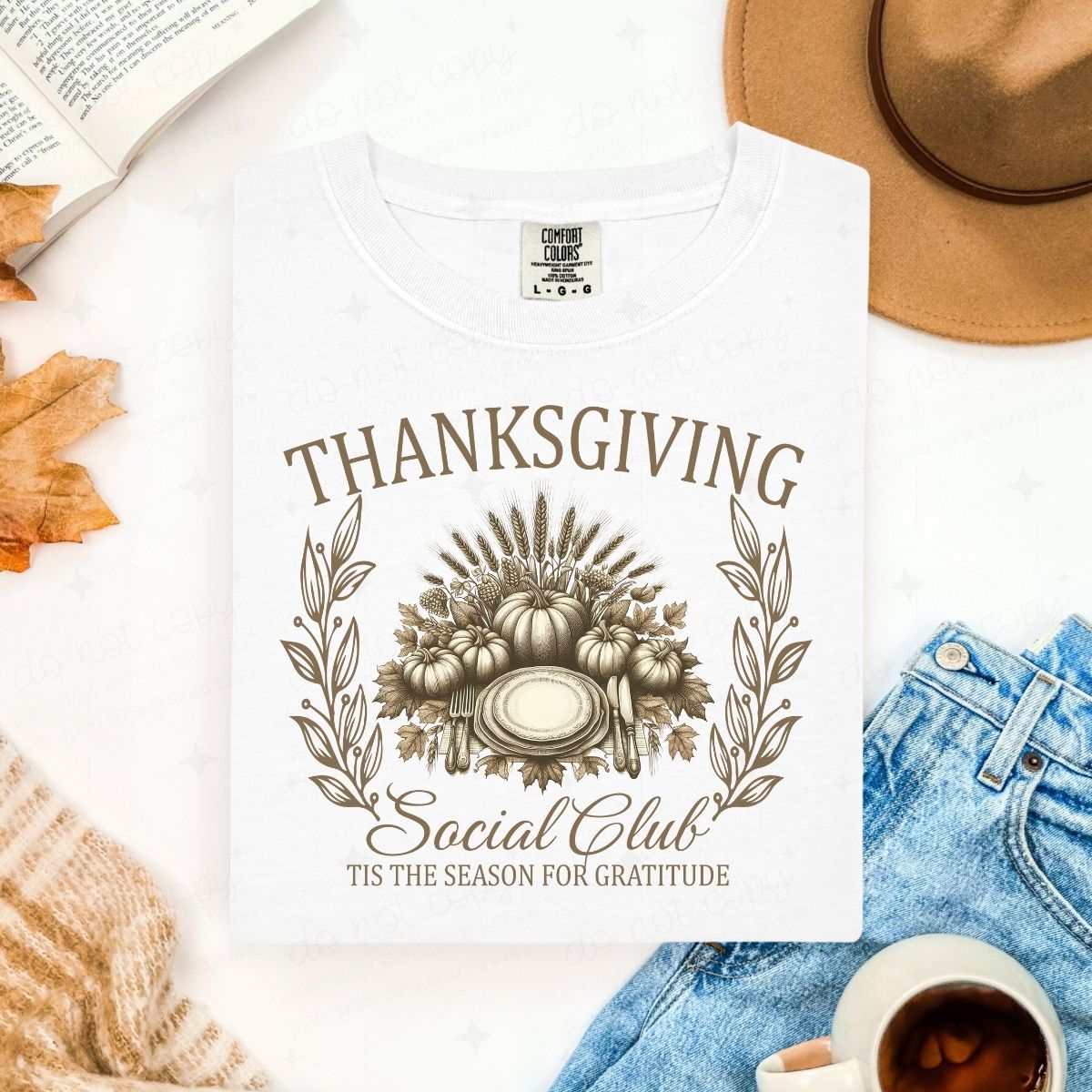 THANKSGIVING SOCIAL CLUB - DTF TRANSFER
