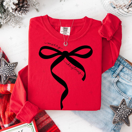 COQUETTE MERRY CHRISTMAS - DTF TRANSFER