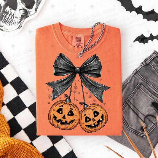 COQUETTE JACK O LANTERN CHERRIES - DTF TRANSFER