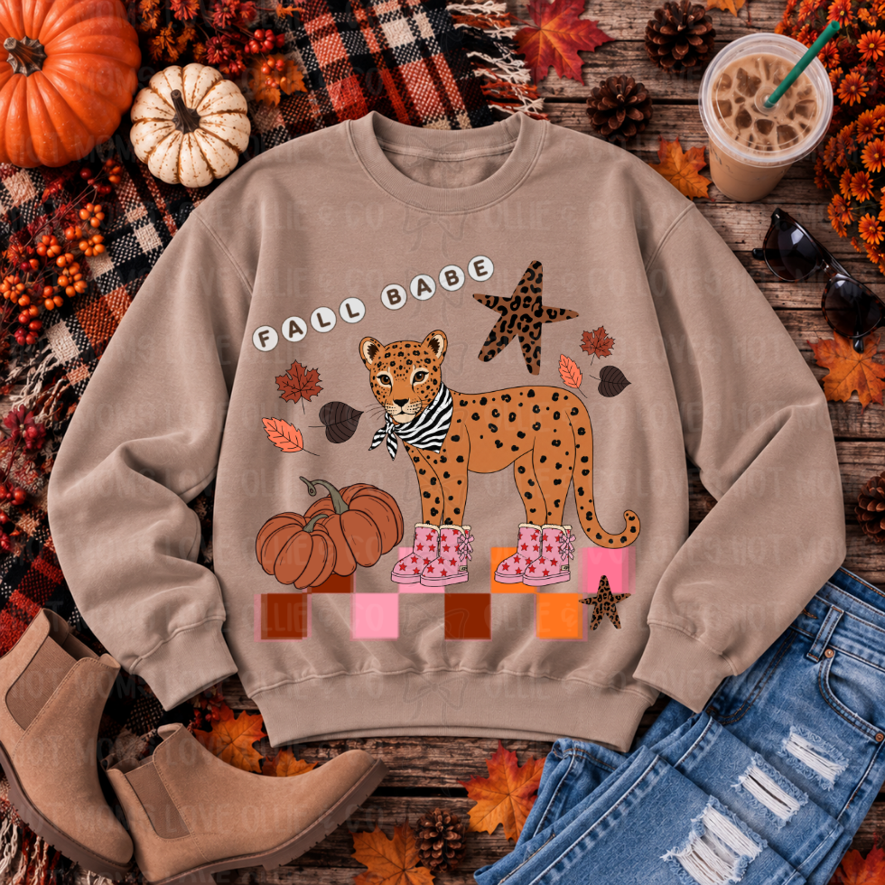 FALL BABE CHEETAH - DTF TRANSFER