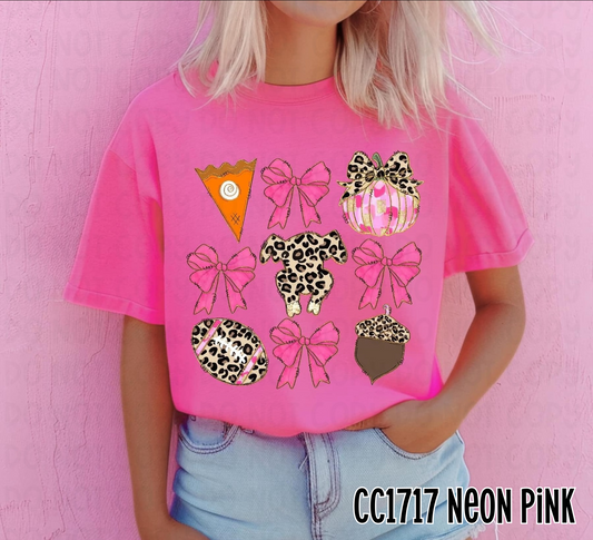 COQUETTE THANKSGIVING GRID - DTF TRANSFER