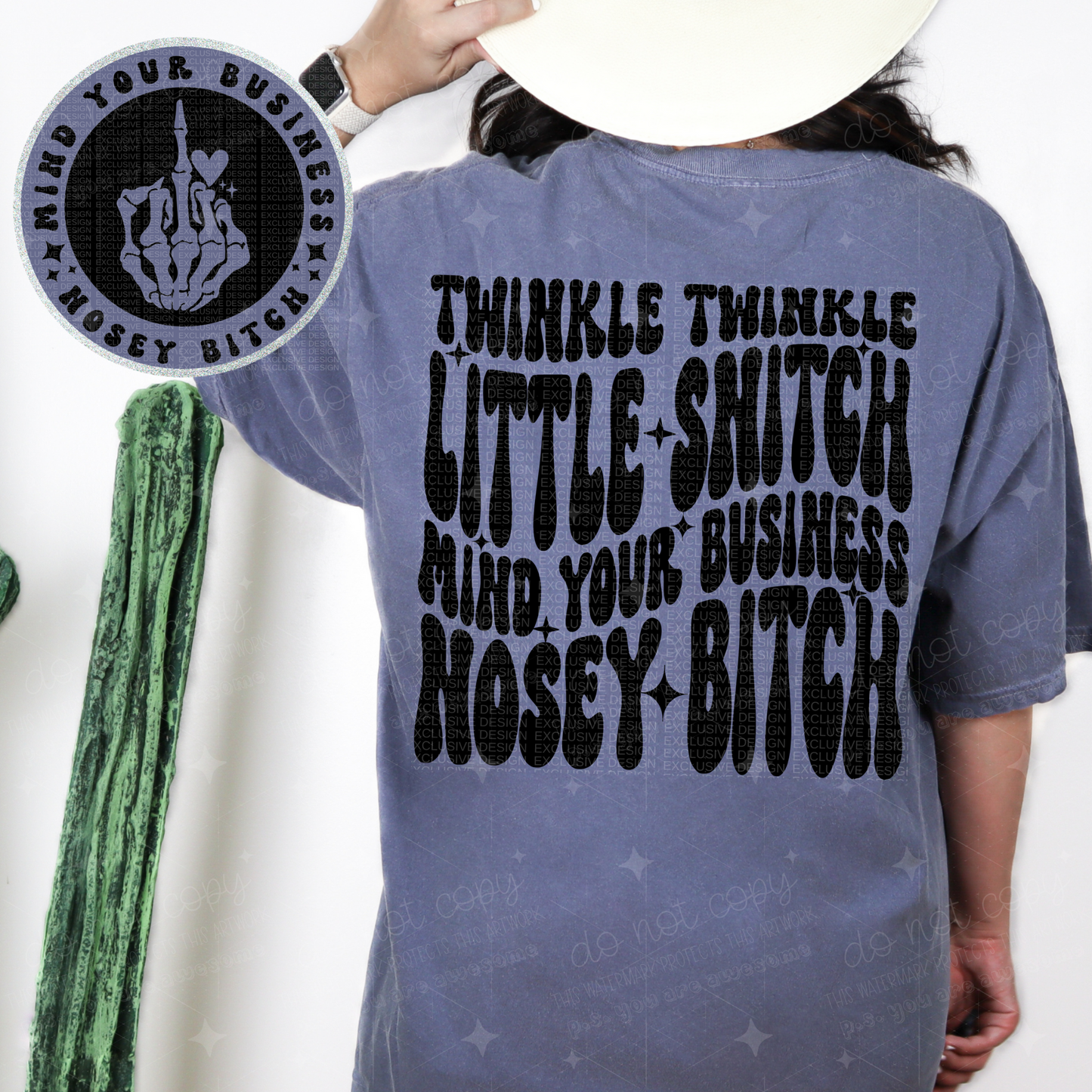 TWINKLE TWINKLE *OLLIE & CO. EXCLUSIVE* - FRONT+BACK - DTF TRANSFER