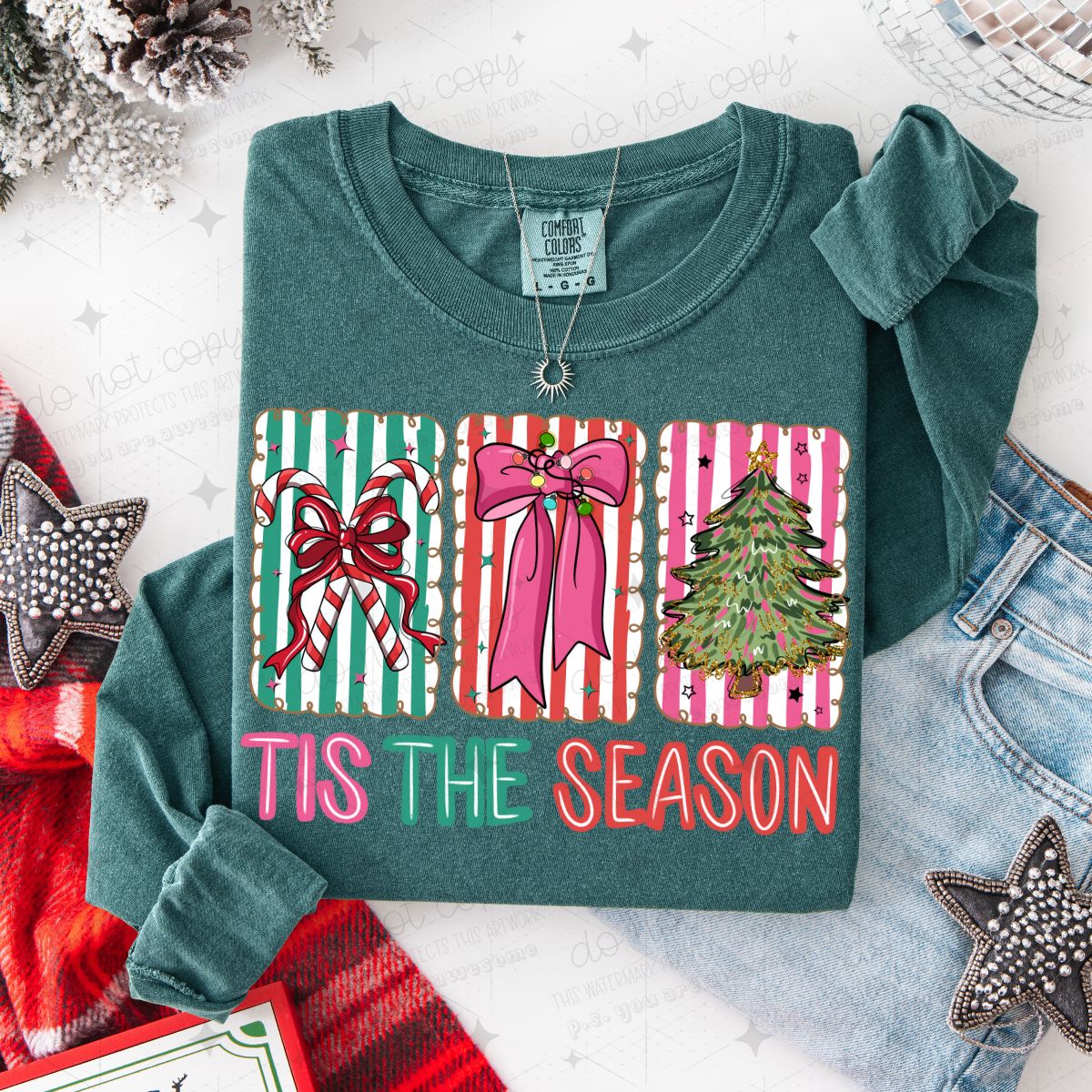 COQUETTE TIS THE SEASON - DTF TRANSFER