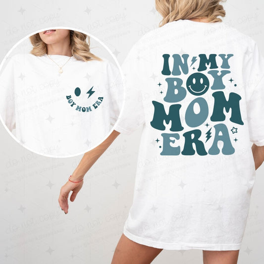IN MY BOY MOM ERA - FRONT+BACK - DTF TRANSFER
