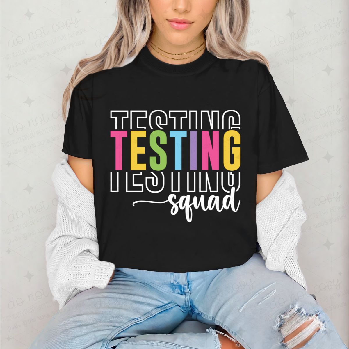 TESTING SQUAD - DTF TRANSFER