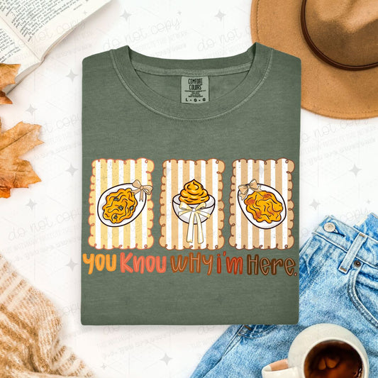 COQUETTE YOU KNOW WHY I'M HERE - DTF TRANSFER