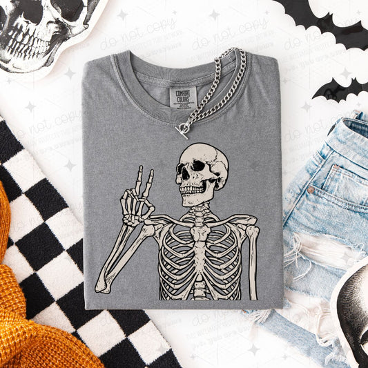 PEACE SKELLIE - DTF TRANSFER